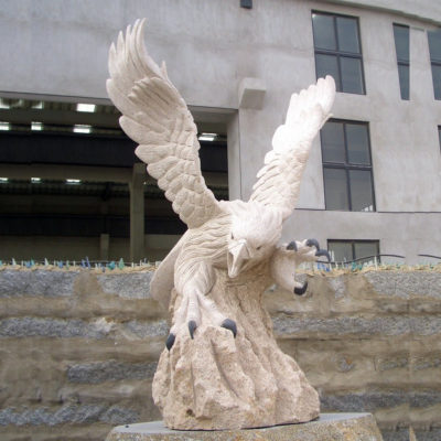 Marble / stone EAGLE Statue FOR MODERN DECOR
