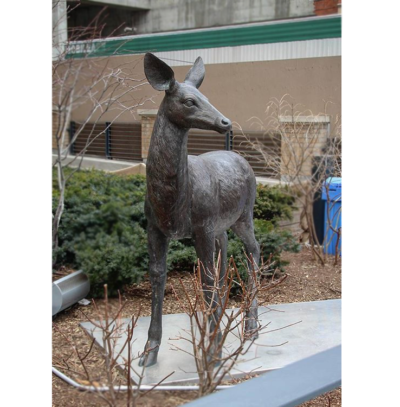 sculpture deer