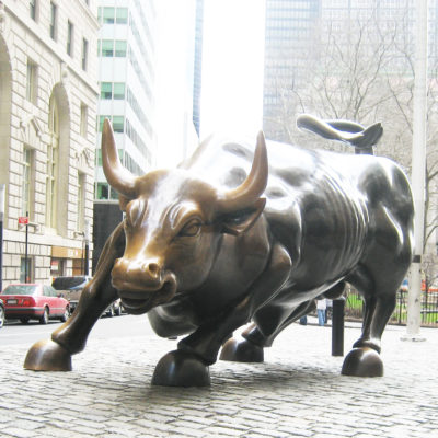The Wall Street bull