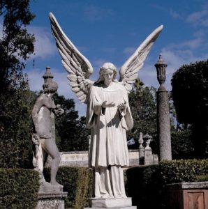 statue ange marbre