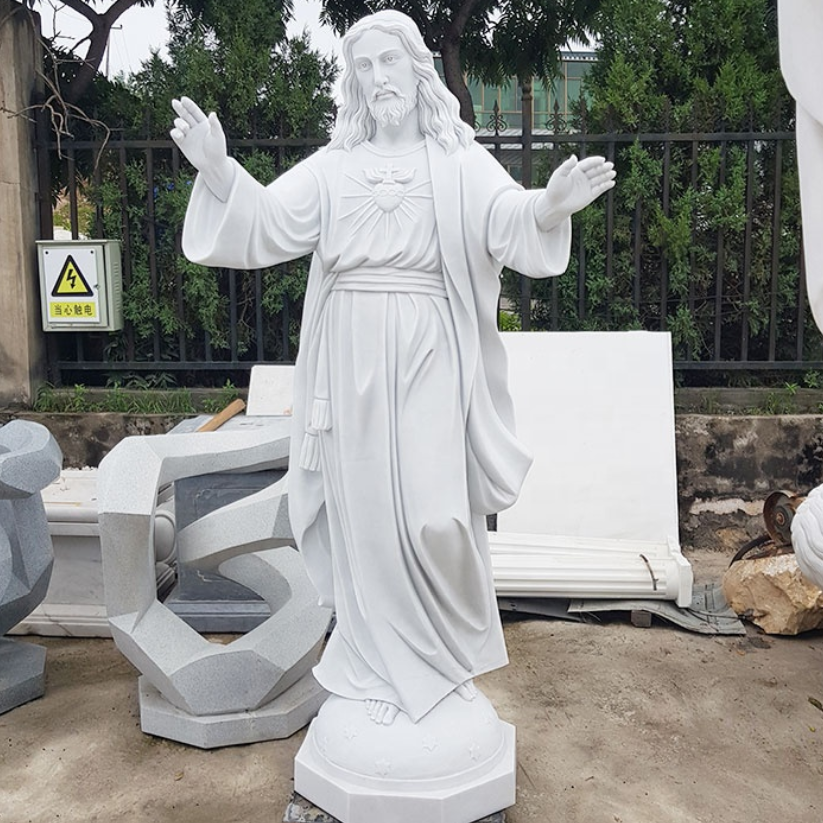 stone jesus statue