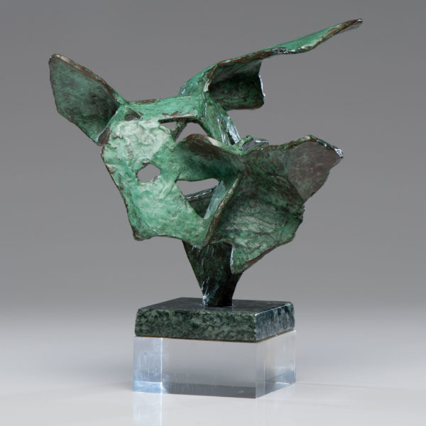 abstract art sculpture bronze
