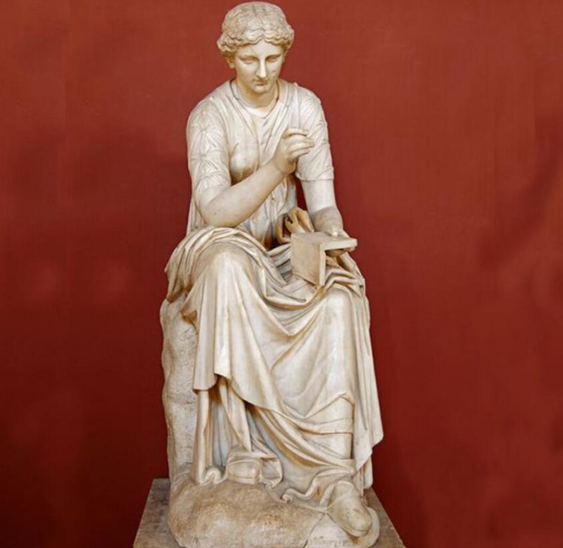 marble goddess statue