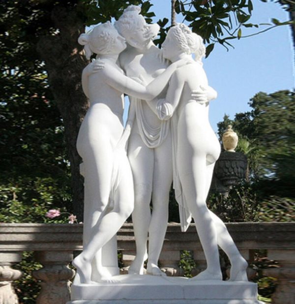 three Graces statue