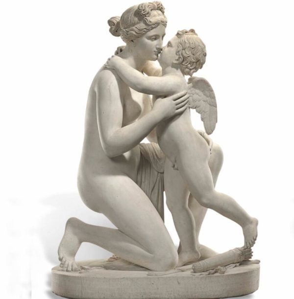 Venus and Cupid statue