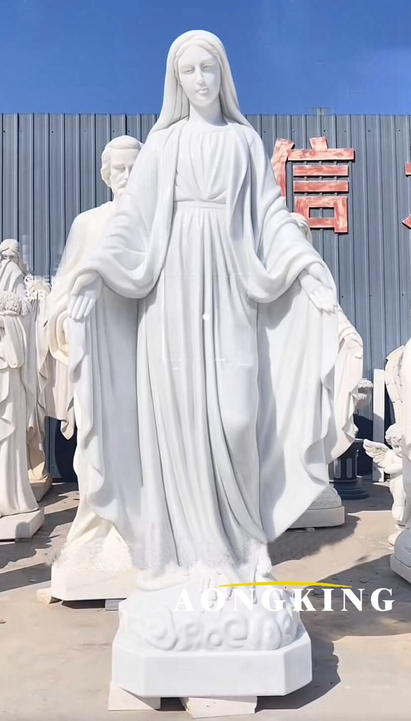 virgin mary statues outdoor
