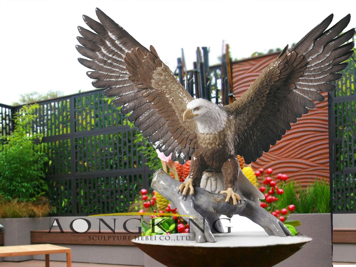 American eagle statue