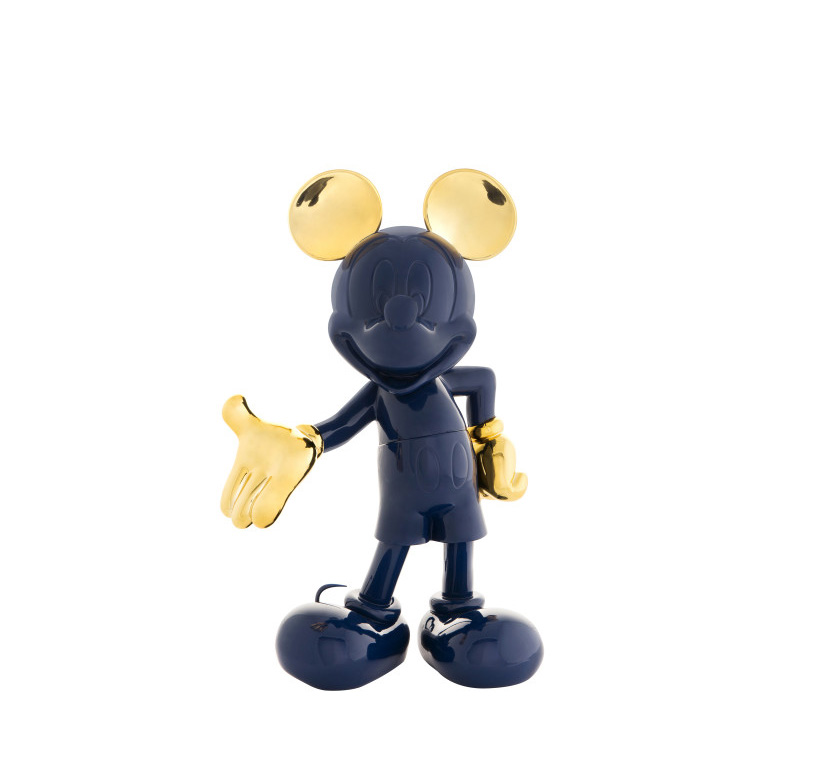 Fiberglass statue of mickey mouse