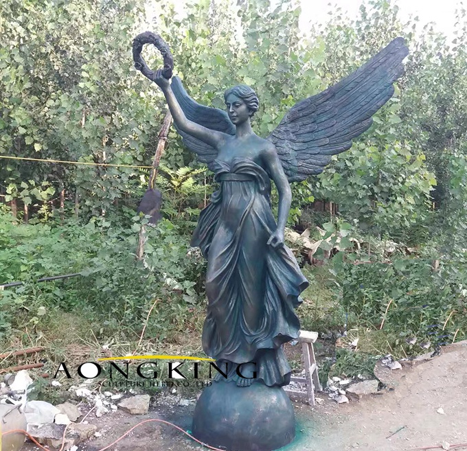 Goddess of peace sculpture