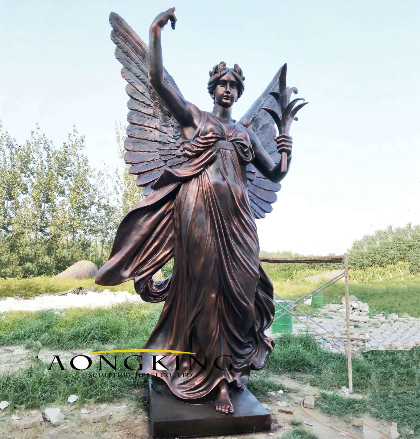 Goddess of peace statue