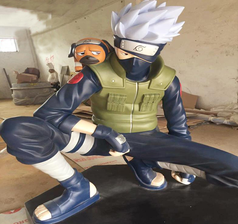 Naruto Ng fiberglass sculpture