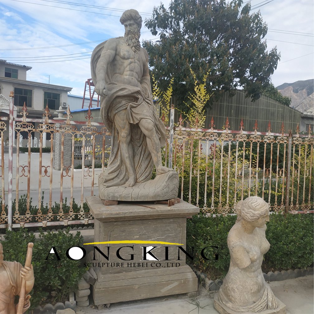 Stand poseidon statue