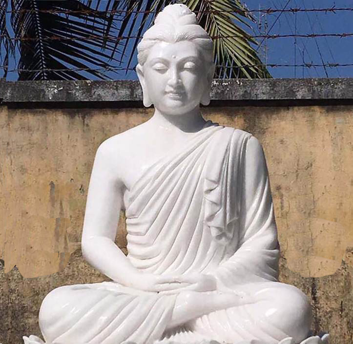Buddha marble statue