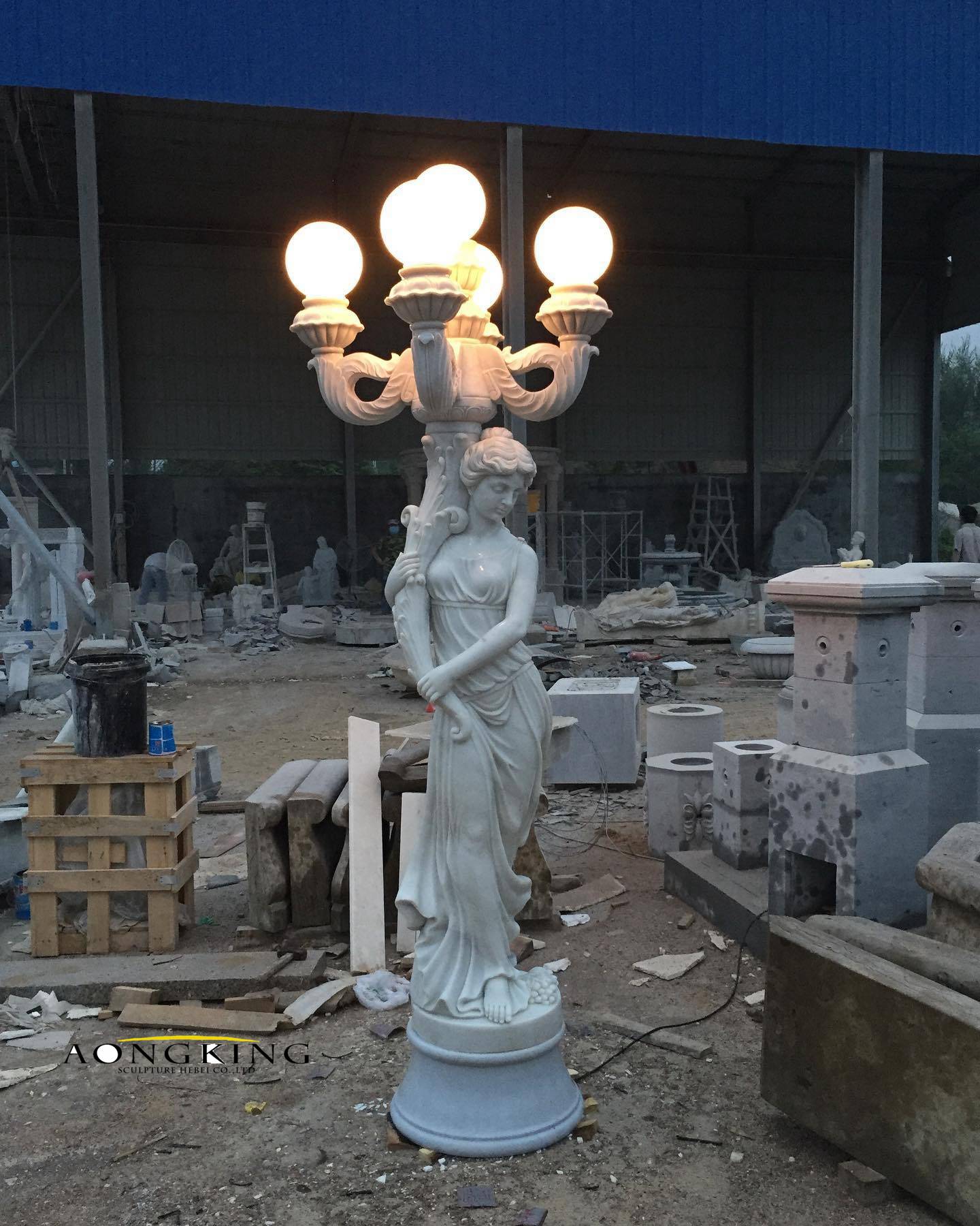 Decor marble lamp