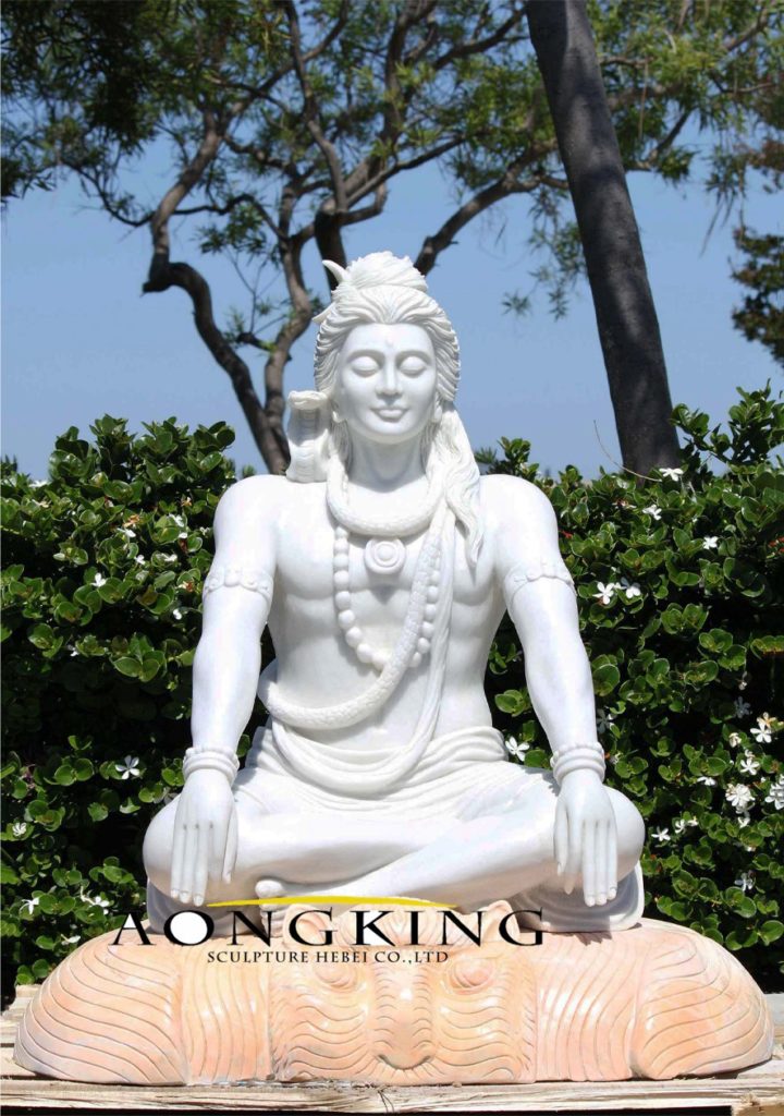 Meditating Shiva Statue