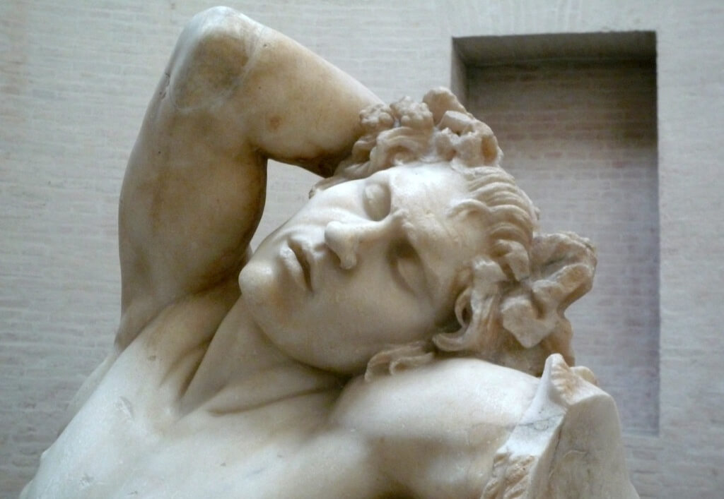 Sleeping Satyr Sculpture3