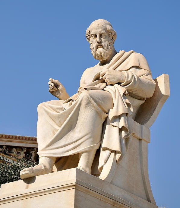 famous marble aristotle statue