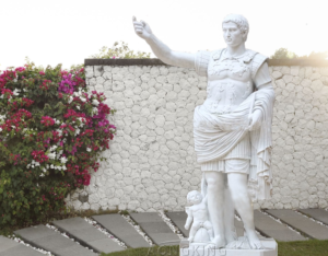marble Augustus Caesar statue sculpture