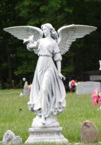 guardian angel statue