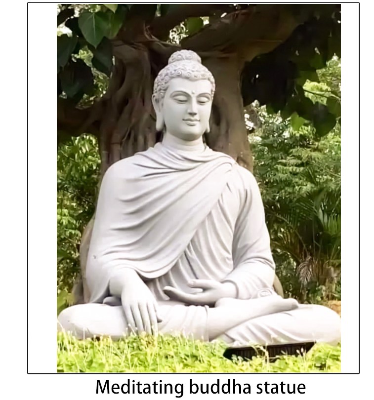 meditating buddha statue