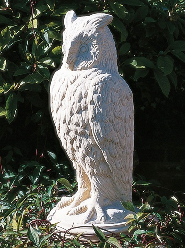garden outdoor sculptures, slate owl sculpture