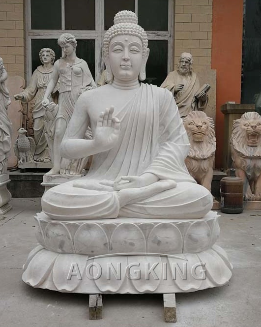 stone buddha garden statue