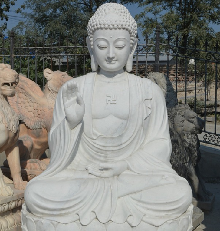 stone buddha statue