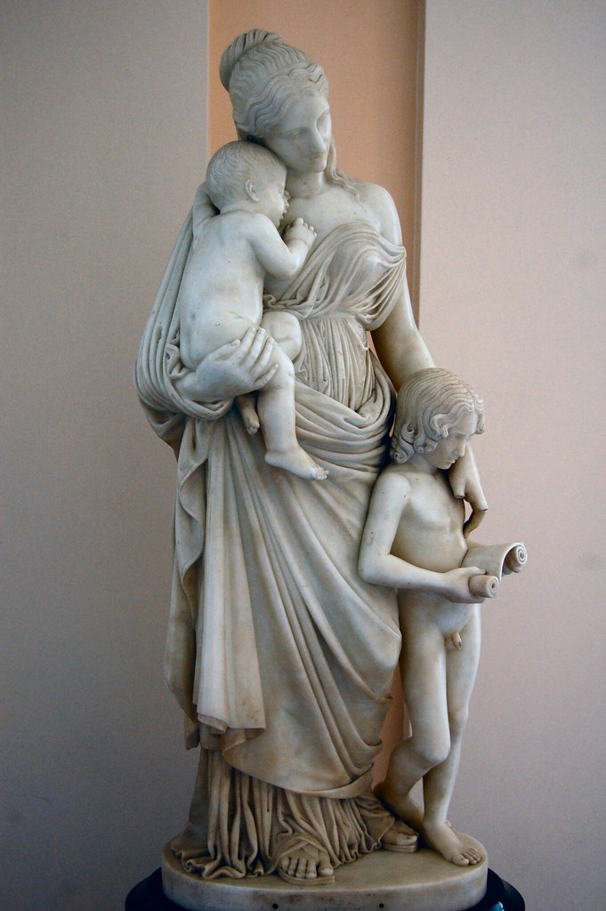 Caritas Marble WOMAN statue (4)