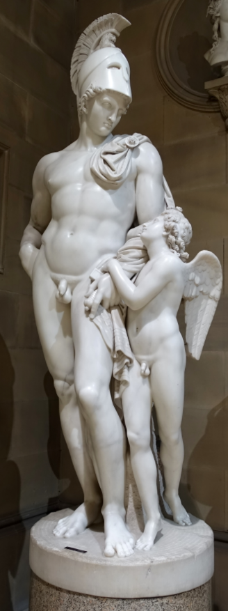 Mars and Cupid by John Gibson