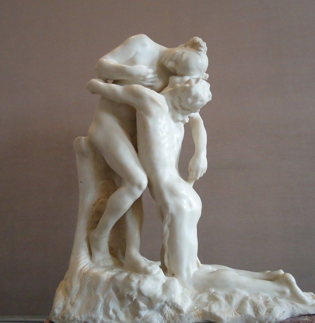 Famous Camille Claudel marble sculpture sakuntala