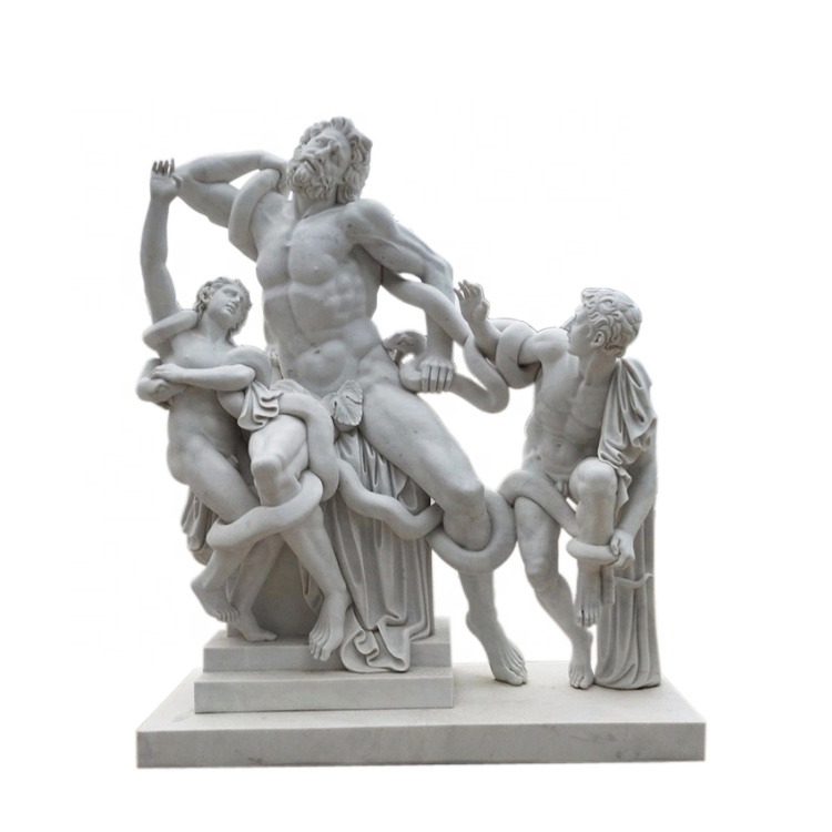 sculpture of Laocoon and his two sons