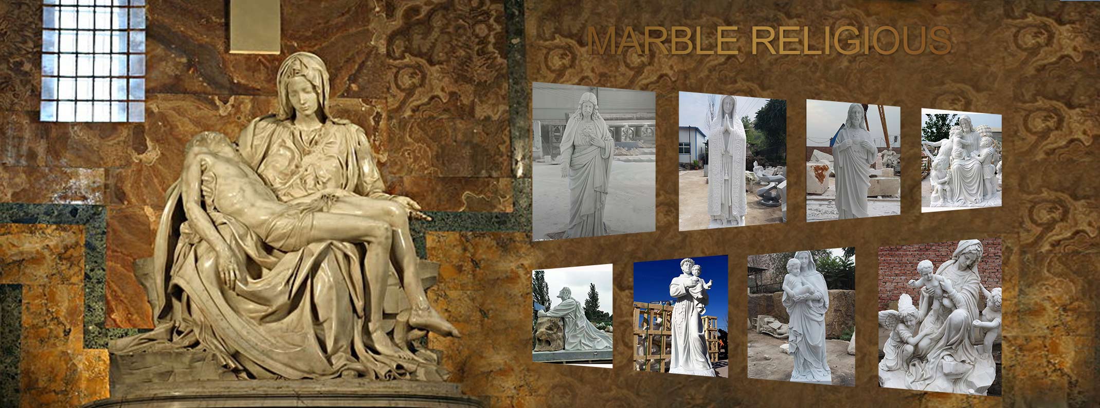 Marble Religious Statue