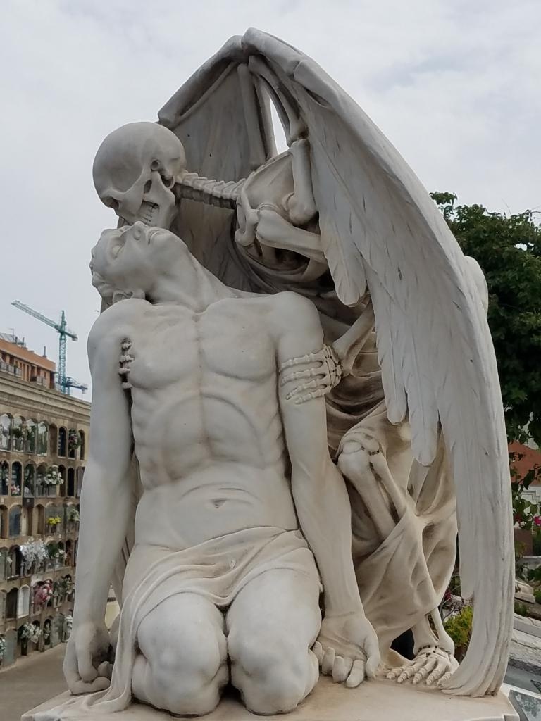 The marble kiss of death