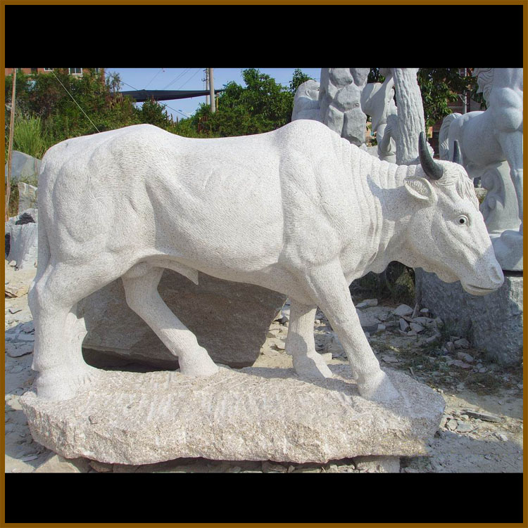marble bull statue (2)