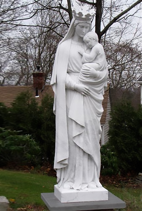 mary and jesus statue (3)