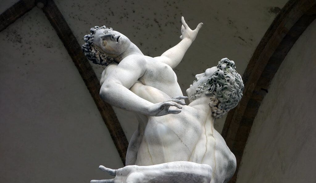 Rape of the Sabine Women Sculpture2