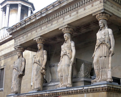 Caryatids Statues1