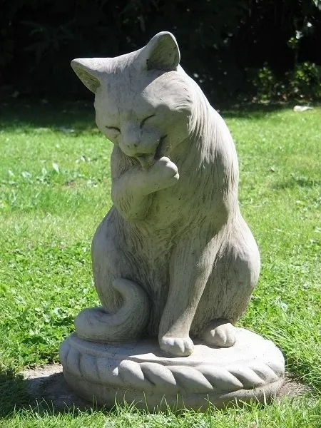 cat angel statue1