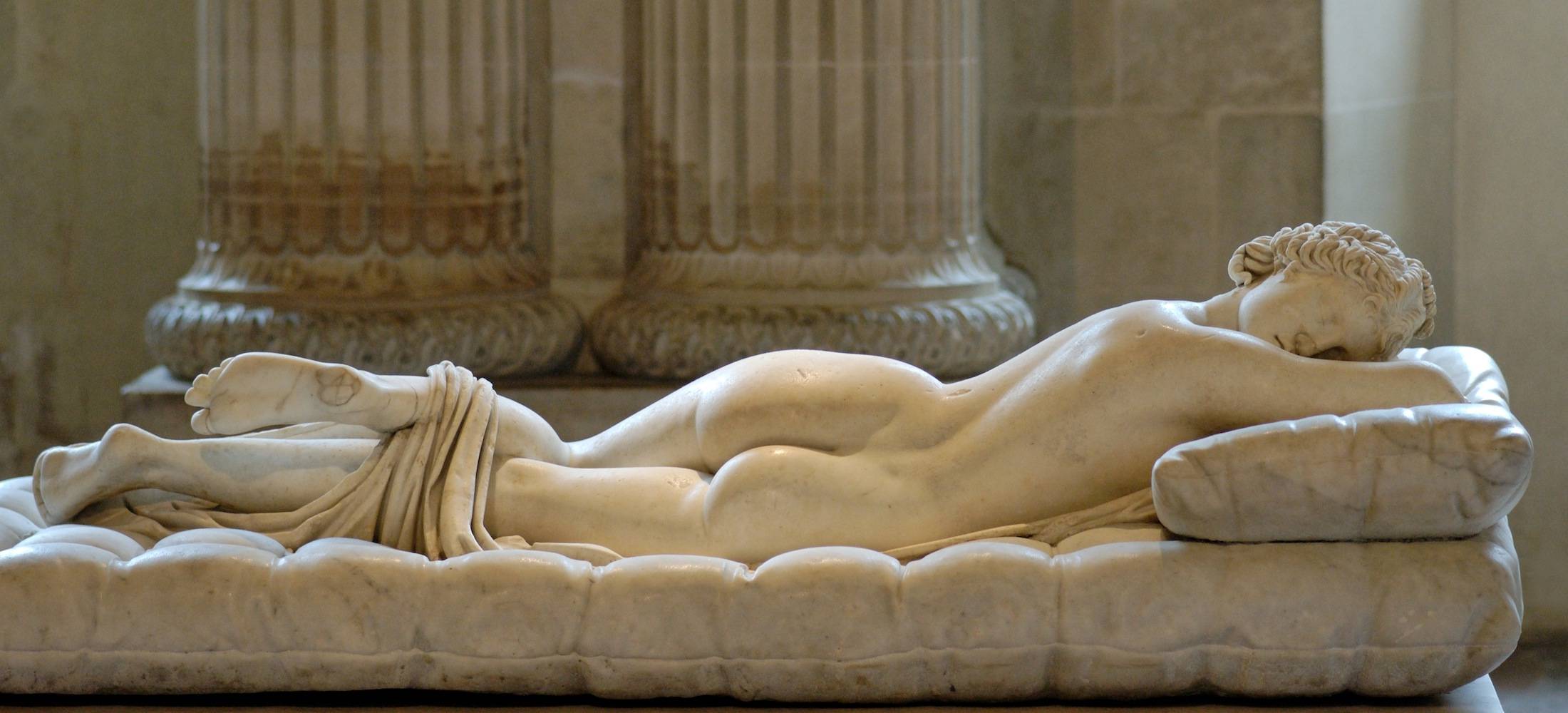 Bernini marble Sleeping Hermaphroditus 