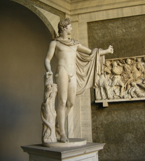 greek god statue