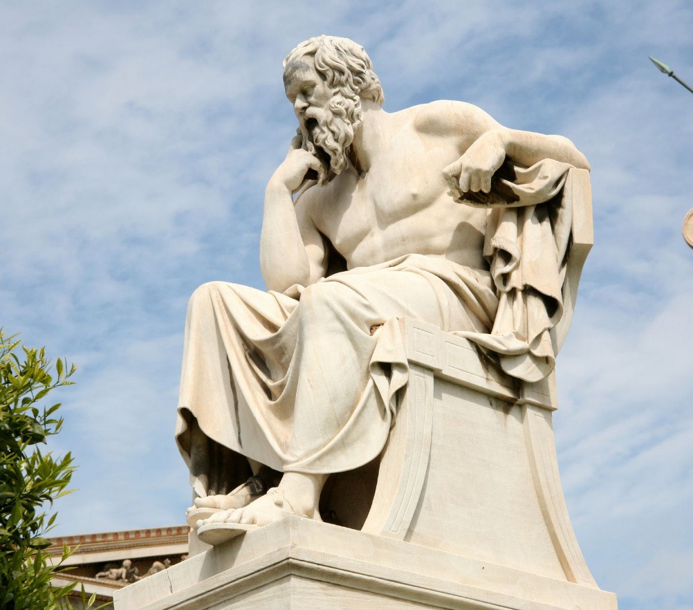 thinking man statue-Socrates (1)
