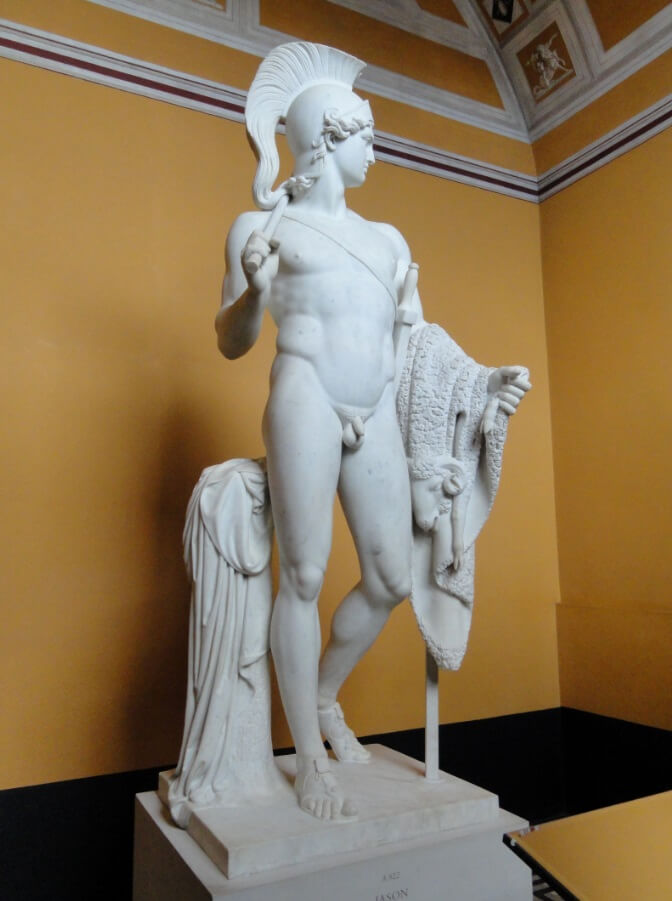 roman warrior statue-Jason with the Golden Fleece (3)