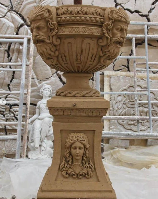 Marble classical Rome flower pots for sale