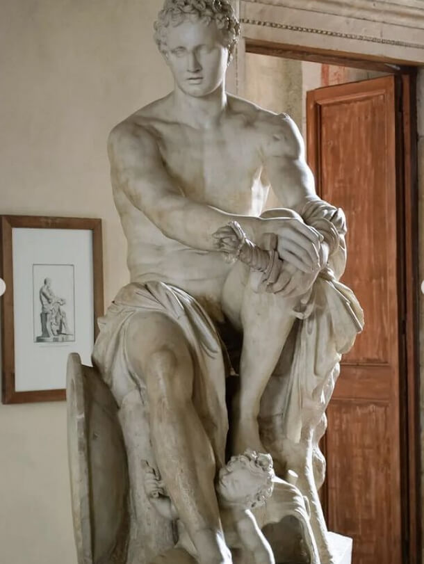 resting Ares sculpture (1)