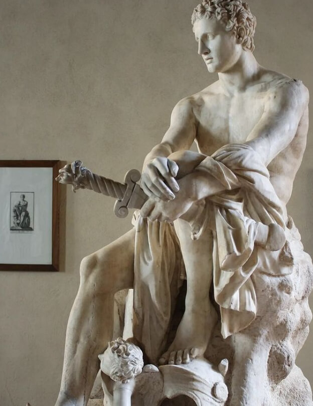 resting Ares sculpture (2)