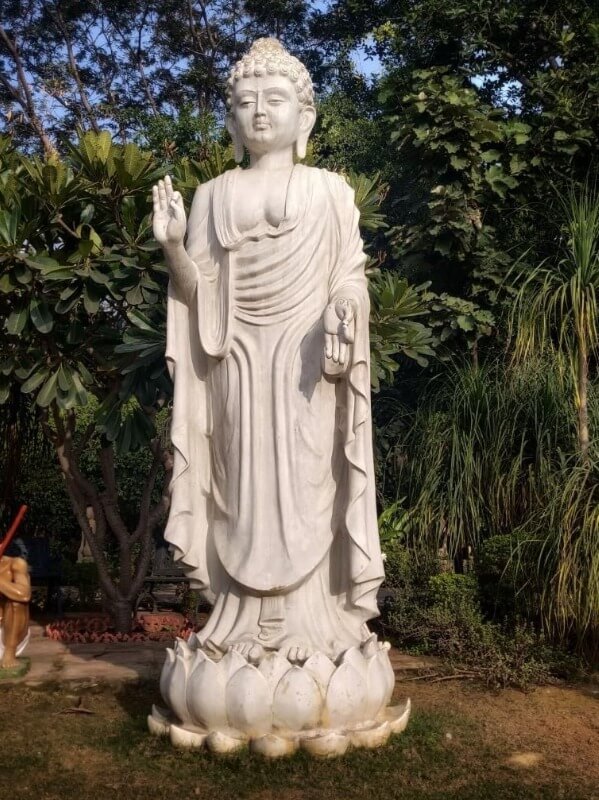 marble standing buddha for sale