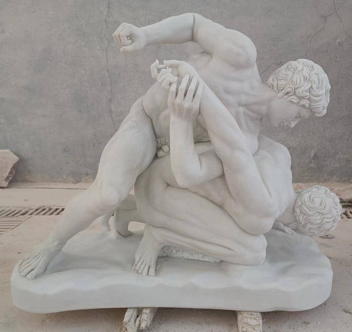 Marble sculpture Roman Figure