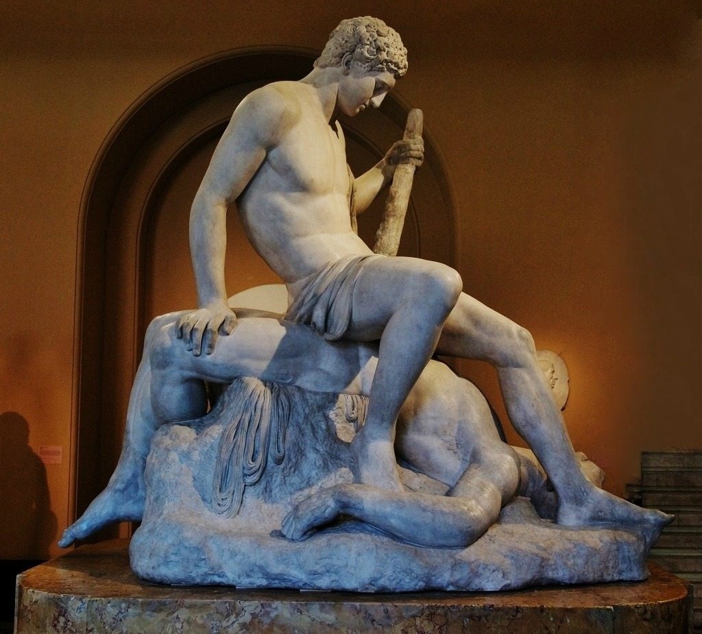 Barye statue marble art (1)