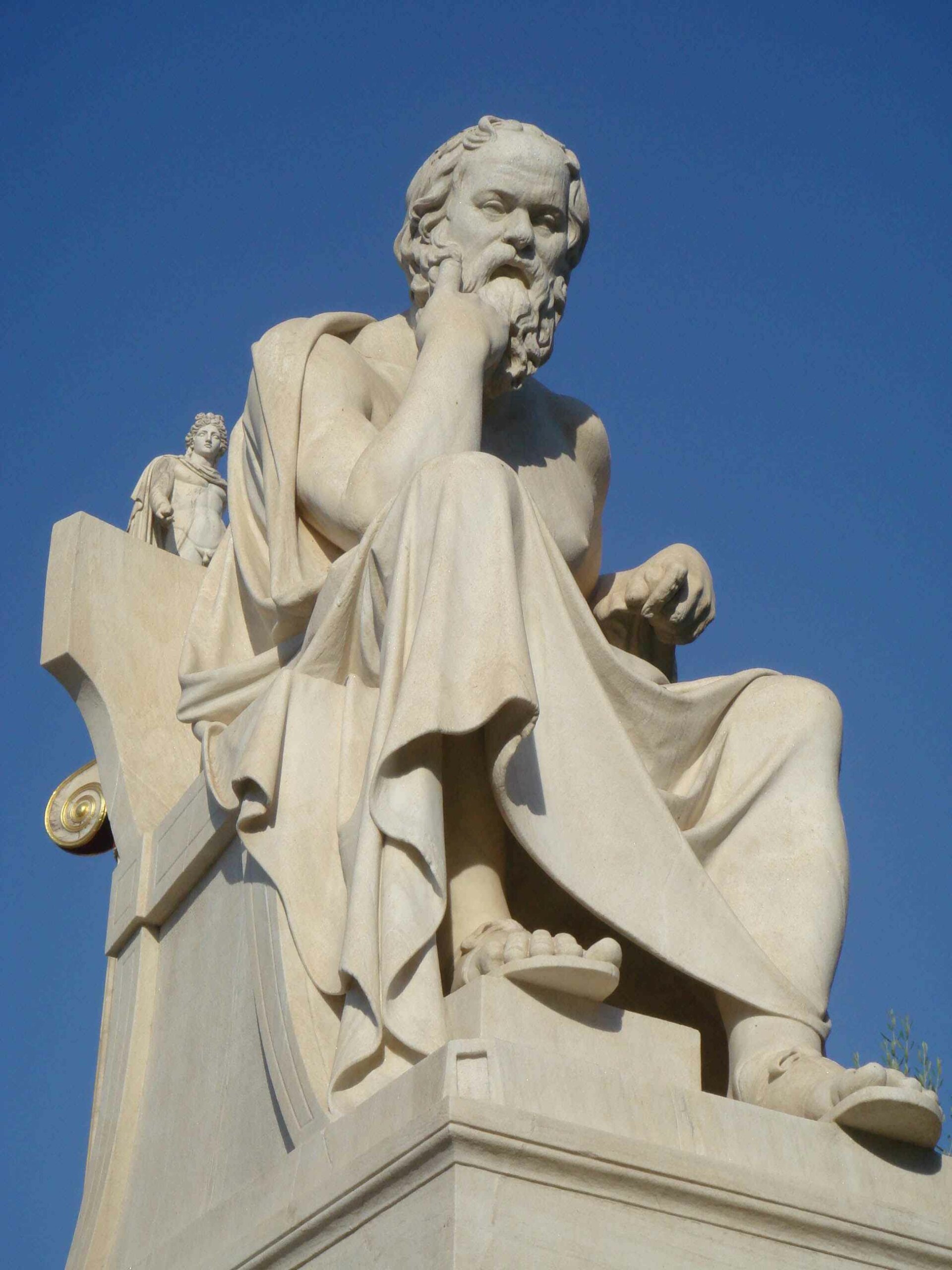 Greek Philosopher Marble Statue (2)