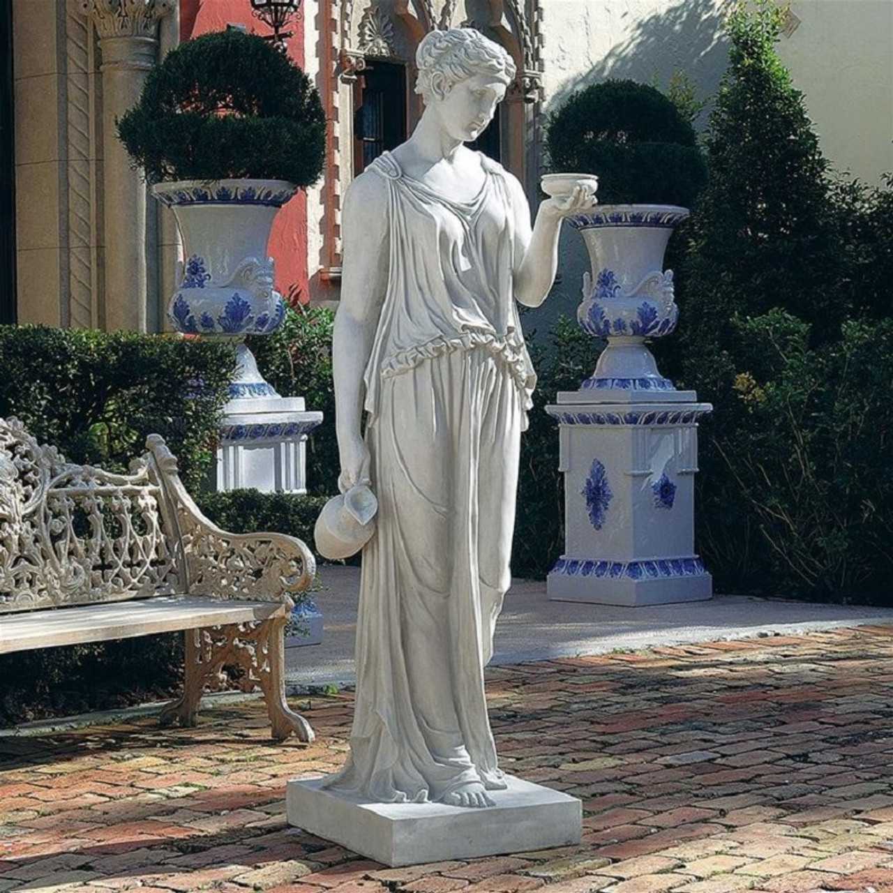 Hebe goddess sculpture marble (1)